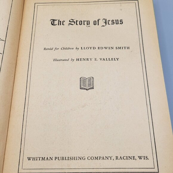 1940s The Story of Jesus for Children Illustrated and Retold Lloyd Edwin Smith - Picture 8 of 13